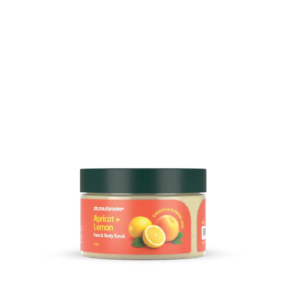 Apricot + Lemon Face & Body Scrub - Image 2