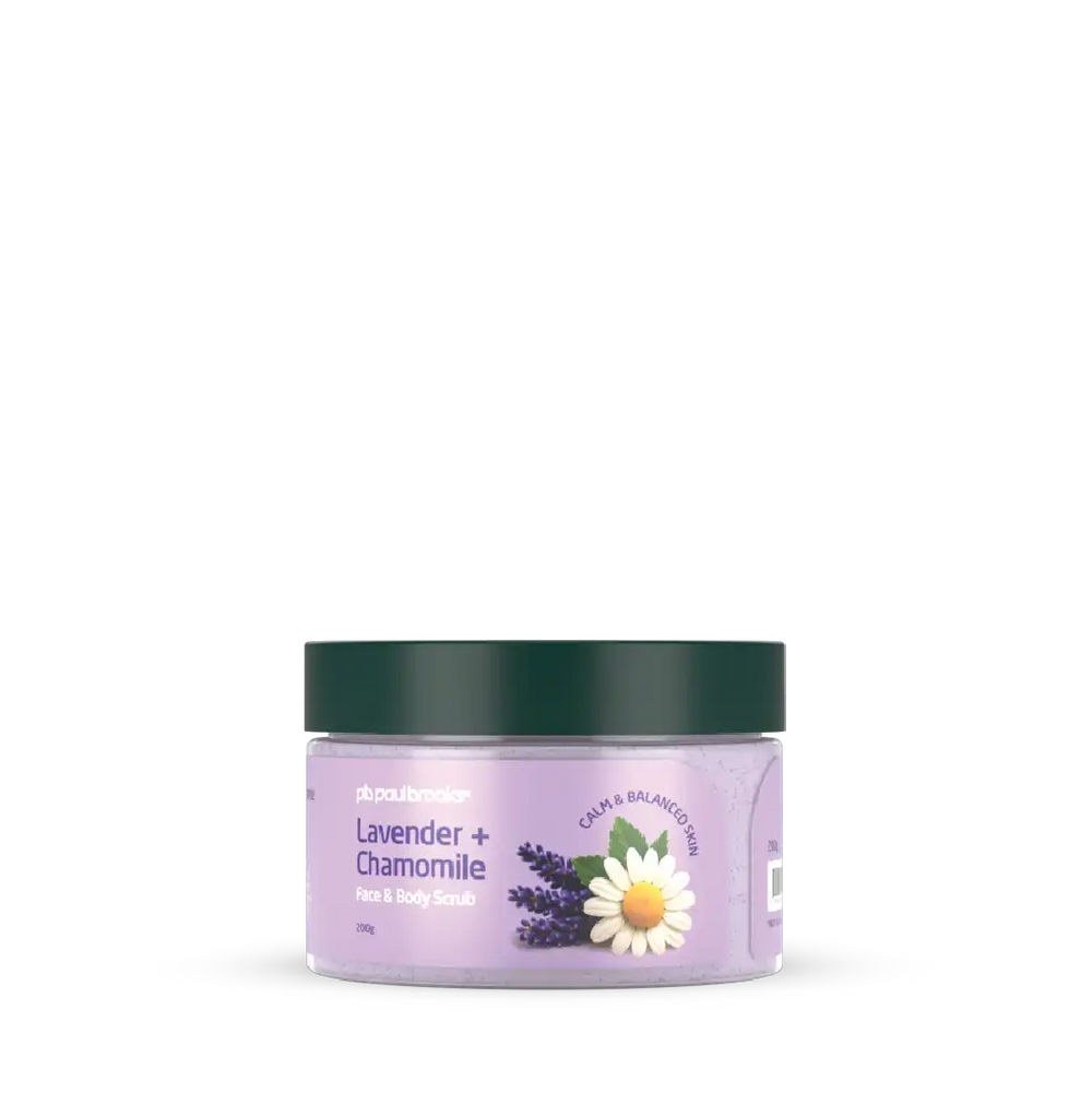 Lavender + Chamomile Face and Body Scrub - Image 2